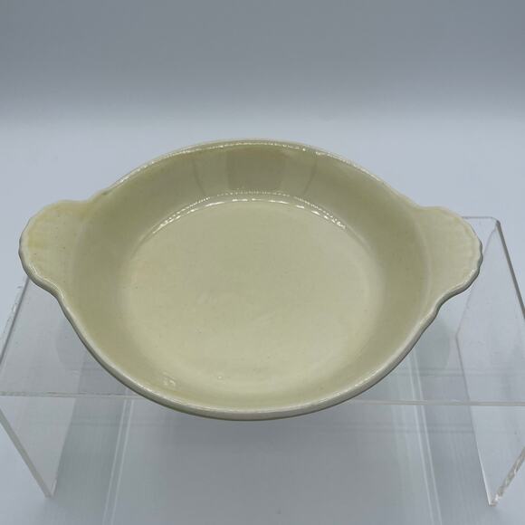 Vintage Hall Pottery 433 French Shirred Egg Dish - Picture 2 of 8